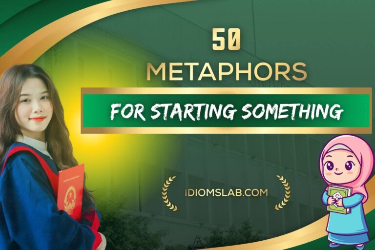 metaphors for starting something