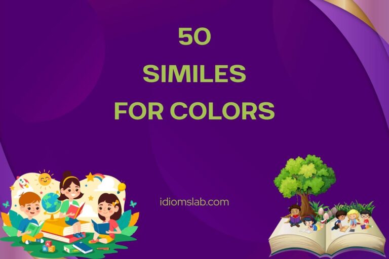similes for colors